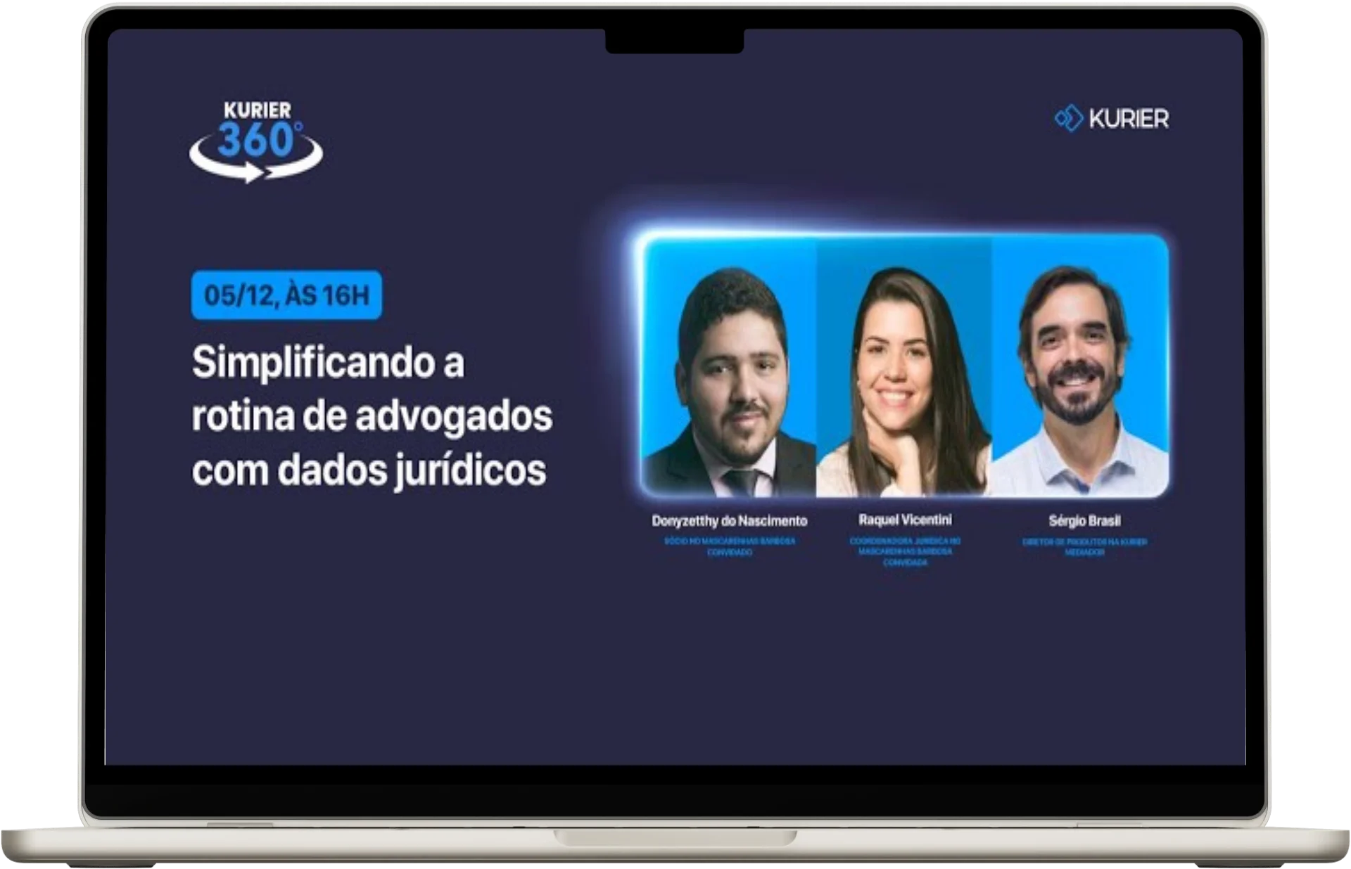 Capa do webinar Simplificando a rotina de advogados com dados jurídicos