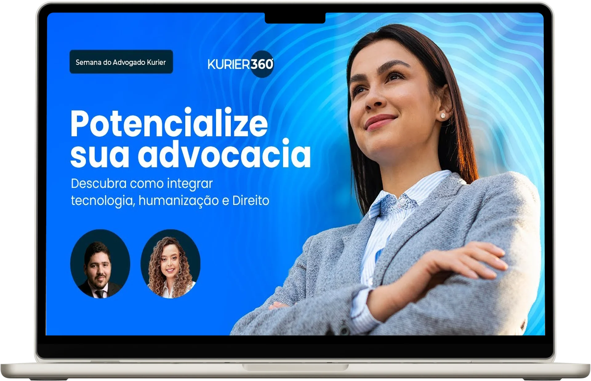 Capa do webinar Potencialize sua Advocacia