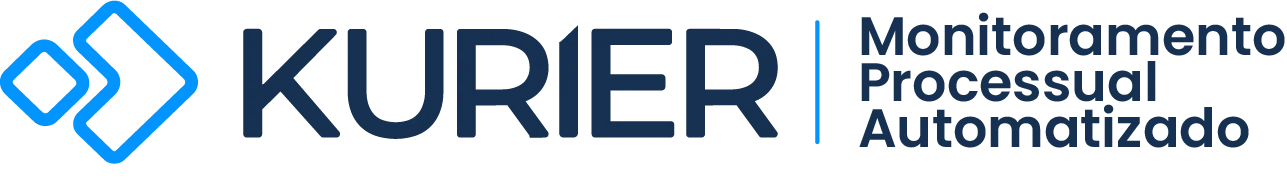 Logotipo Kurier Monitoramento Processual, solução de monitoramento de processos